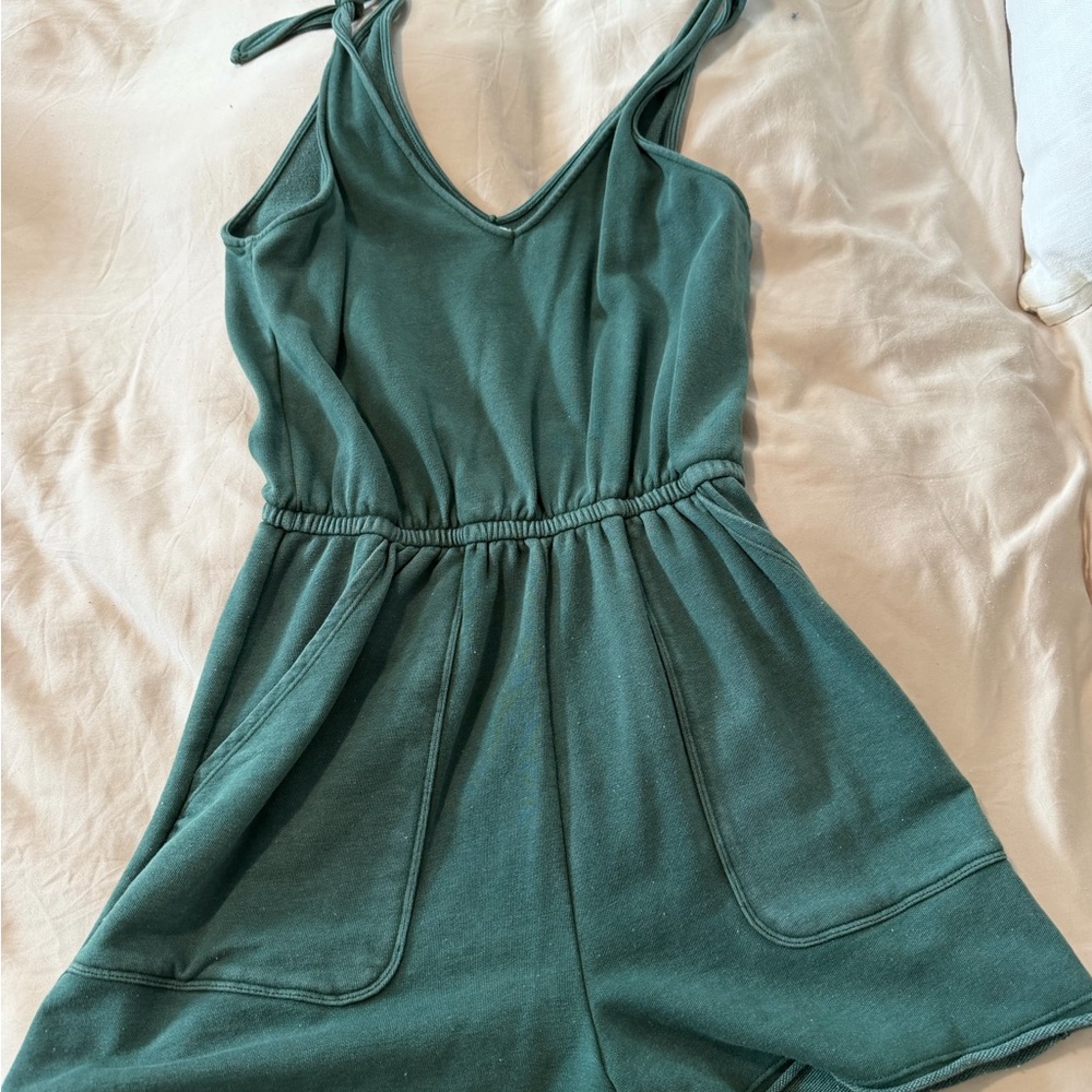 Aerie Green Jumpsuit